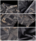 Тактическая футболка Убакс Han-Wild размер XL мультикам короткий рукав - изображение 5