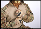 Тактична сорочка Убакс IDOGEAR Gen3 Combat розмір L мультикам вставки на ліктях - зображення 2