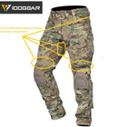 Тактические штаны IDOGEAR Gen3 Combat v2 лето размер XL мультикам с наколенниками - изображение 2