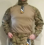 Тактическая рубашка Убакс IDOGEAR Gen3 Combat размер M мультикам вставки на локтях - изображение 4
