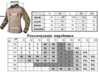 Тактическая рубашка Убакс IDOGEAR Gen3 Combat размер M мультикам вставки на локтях - изображение 5