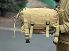 Тактичний (військовий) рюкзак Tactic Raid із системою molle на 40 л Coyote (601-coyote) - зображення 10