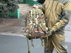 Тактический (военный) рюкзак Tactic Raid с системой molle на 40 л Woodland (601-woodland) - изображение 9