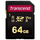 Карта пам'яті sdxc, 64Gb, Class10 uhs-ii u3 v90, Transcend 700s, r285/w180 MB/s (ts64gsdc700s)
