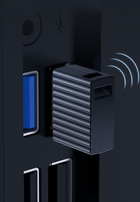 Adapter Orico Bluetooth 5.0 USB-A czarny (BTA-508-BK-BP) - obraz 8