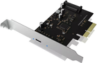 Плата розширення Icy Box IB-PCI1901-C32 Karta PCIe, TYPE-C USB 3.2 (Gen 2x2) (IB-PCI1901-C32) - зображення 1