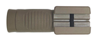 Передняя рукоятка DLG Tactical (DLG-048) складная на Picatinny (полимер) койот - изображение 6