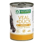 Влажный корм для собак малых пород Nature's Protection Adult small breed Veal & Duck с телятиной и уткой