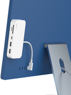 USB-C хаб Belkin 6-in-1 Multiport Hub White (INC011BTWH) - зображення 7