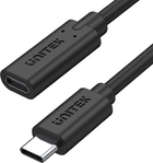 Przedłużacz Unitek USB-C 10Gbps 4K PD 100W 1 m (C14086BK-1M)