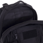 Рюкзак тактический штурмовой SILVER KNIGHT 23 литра Нейлон Оксфорд 900D 46,5 х 26,5 х 15см Черный (TY-8460) - изображение 8