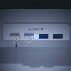 Hub USB Orico 4 x USB-A 5 Gb/s Biały (MH4PU-P-SV-BP) - obraz 7