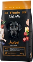 Karma sucha dla szczeniąt Fitmin dog for life junior large breed z smakiem kury 12 kg (8595237034086) - obraz 1