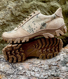 Тактические кроссовки весна/лето, Армейские кроссовки, пиксель облегченные, цвет песочный, размер 41 (105007-41) - изображение 4