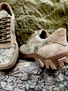 Тактические кроссовки весна/лето, Армейские кроссовки, пиксель облегченные, цвет песочный, размер 38 (105007-38) - изображение 5