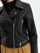 Шкіряна куртка Top Secret SKU1399CA 34 Чорна (5903411513105) - зображення 6
