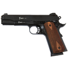 Стартовий пістолет Kuzey 911#1 Black/Brown Wooden Grips - зображення 3