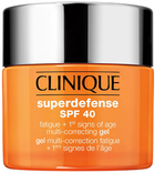 Гель від перших ознак старіння Clinique Superdefense Broad Spectrum SPF40 Fatigue + First Signs Of Age Multi-correcting Gel 50 мл (20714858735) - зображення 1