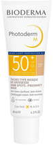 Захисний крем проти пігментних плям Bioderma Photoderm M SPF50+ Blue Light Protection Light Tone 40 мл (3701129804414) - зображення 1