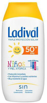 Сонцезахисний крем для дітей Ladival Sunscreen Children And Atopic Skin SPF50+ 200 мл (8470001518576) - зображення 1