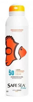 Spray przeciwsłoneczny dla dzieci Safe sea Kids Special Sun Cream Jellyfish SPF50 Vapo 200 ml (7290006761828) - obraz 1