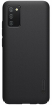 Etui Nillkin Super Frosted Shield do Samsung Galaxy A02S Czarny (NN-SFS-A02S/BK) - obraz 1