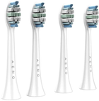 Електрична зубна щітка AENO DB3, 46000 обертів за хвилину, бездротова зарядка, біла, 4 насадки - зображення 5