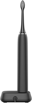 Електрична зубна щітка AENO DB6, 46000 обертів за хвилину, бездротова зарядка, чорна, 2 насадки - зображення 3
