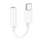 Перехідник Hoco Type-C to 3.5 mm digital audio converter LS35 white