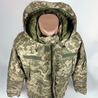 Бушлат утеплений Тканина Саржа з ​​капюшоном Куртка зима Піксель Розмір 60-62 - зображення 5