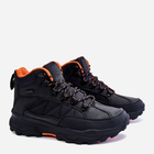 Zimowe buty trekkingowe męskie niskie Cross Jeans KK1R4018C 44 Czarne (8697319350074) - obraz 4