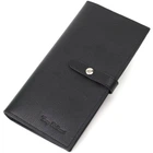 Жіночий тонкий гаманець з натуральної шкіри Tony Bellucci Wallet 22036 Чорний