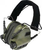 Навушники тактичні активні Earmor M31 MOD3 (olive) (EM-M31-M3-OL) + Premium кріплення на шолом FAST, TOR-D, ACH MICH (125994) - изображение 6