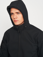 Тактична куртка Kodor Soft Shell КCS 7222 XL Чорний (24100024165) - зображення 4