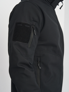 Тактична куртка Kodor Soft Shell КCS 7222 XL Чорний (24100024165) - зображення 6