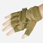 Рукавички тактичні Mechanix Wear M-Pact Fingerless Gloves Coyote M (MFL-72) - изображение 9