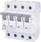 Автоматический выключатель ETIMAT 6 3p+N C 6А (6 kA) ETI (2146512)
