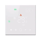 Программируемый терморегулятор EcoTerm Smart для теплого пола с Wi-Fi, белый
