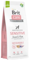 Сухой корм Brit Care Dog Sustainable Sensitive для собак с чувствительным пищеварением с рыбой и насекомыми