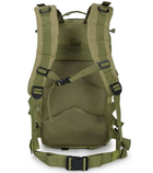 Рюкзак тактический штурмовой Eagle 35л 45х26х25 см темно-зеленый - изображение 3