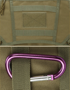 Військовий тактичний рюкзак M15 50л Olive Green з системою Molle 50х27х22 см - зображення 7