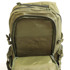 Тактический рюкзак 50л (55х35х25см) М15, Оливковый - изображение 6