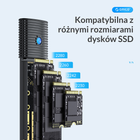 Зовнішня кишеня Orico M.2 NVMe USB-C 10 Gbps Чорна (PWM2-G2-BK-EP) - зображення 5