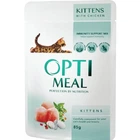 Влажный корм Optimeal для котят со вкусом курицы 85 г
