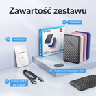 Kieszeń zewnętrzna Orico 2.5" USB-C 3.1 6Gbps Biały (25PW1-C3-WH-EP) - obraz 7