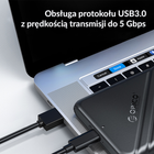 Зовнішня кишеня Orico SATA 2.5" USB 3.1 Чорна (25PW1-U3-BK-EP) - зображення 5