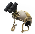 Металлическое Крепление для ПНВ на шлем Wilcox L4 G24 Low Profile Breakaway Mount Coyote Койот В Кейсе - изображение 7