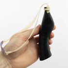 Классическая рогатка на завязках | Черный пластик v2 (№115) - изображение 5