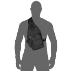 Cумка тактическая полевая для охраны и силовых структур 7112 Черный (OR.M_685) - изображение 2