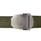 Ремінь тактичний розвантажувальний офіцерський портупея швидкозмінна 125см 5903 Олива (OR.M_495) - зображення 4